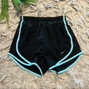 Nike Dri-fit black light blue running shorts
